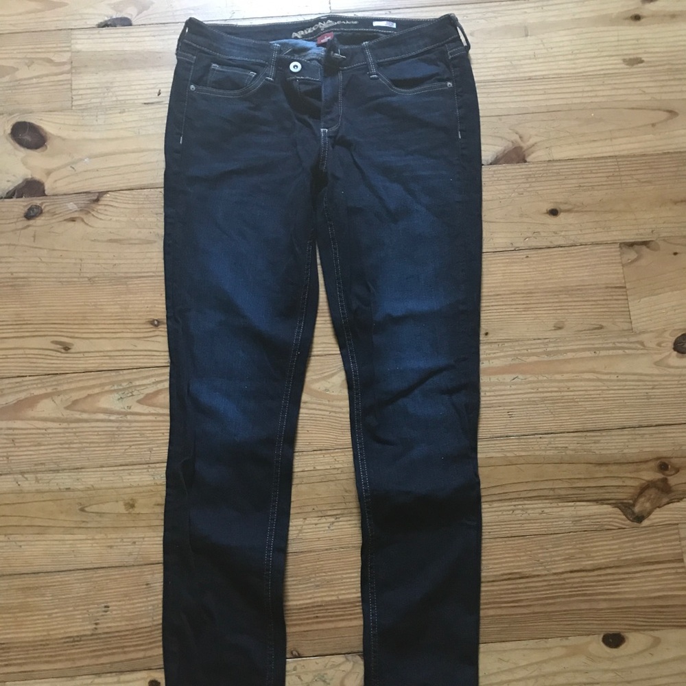 Womans Dark Skinny Jeans